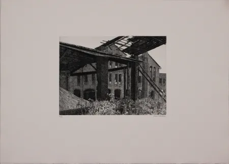 Radierung Cacciarini - Untitled