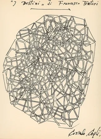 Illustriertes Buch Cagli - I Destini alternati agli Intercalari di Corrado Cagli