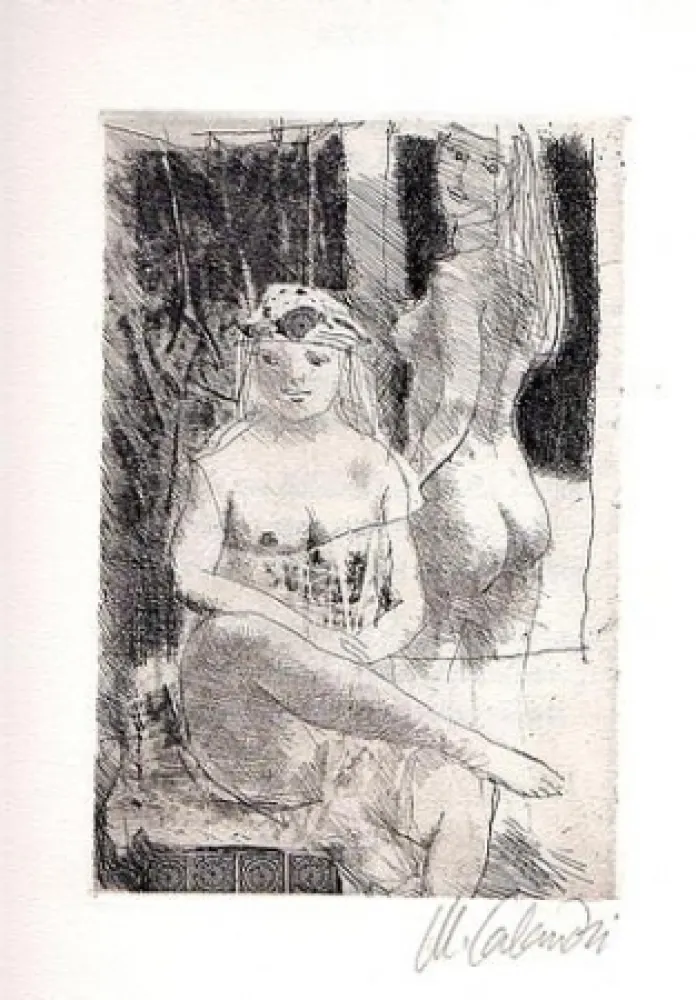 Illustriertes Buch Calandri - Sonetti