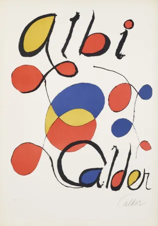 Lithographie Calder - Albi