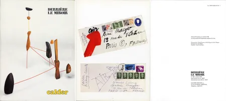 Illustriertes Buch Calder - DERRIÈRE LE MIROIR N°248: 30 mobiles, stabiles et machines motorisées (1981).