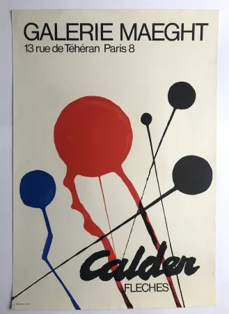 Plakat Calder - Galerie Maeght