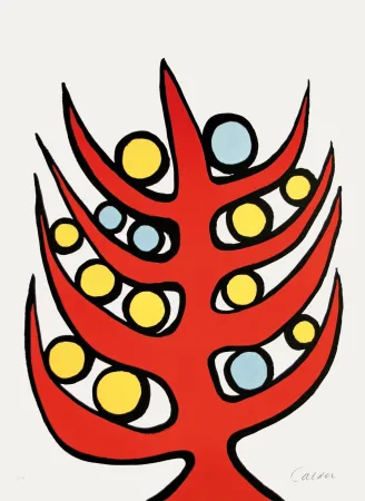 Lithographie Calder - L’albero del bene e del male