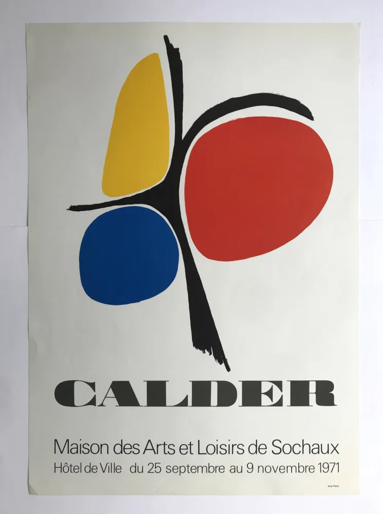 Plakat Calder - Maison des arts et de la culture de Sochaux