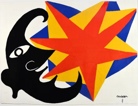 Keine Technische Calder - Moon and Star Tapestry