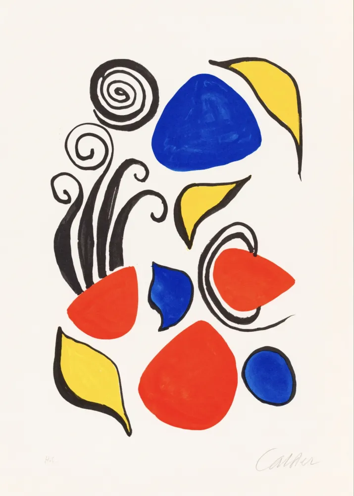 Lithographie Calder - Untitled