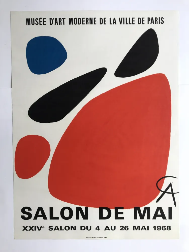 Plakat Calder - XXIVe Salon de Mai au Musée d’Art Moderne de la Ville de Paris