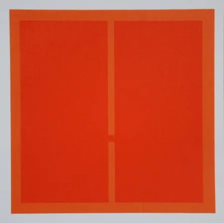 Siebdruck Calderara - Composition