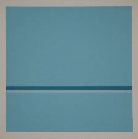 Siebdruck Calderara - Composition