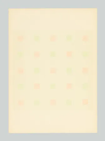 Siebdruck Calderara - Composizione