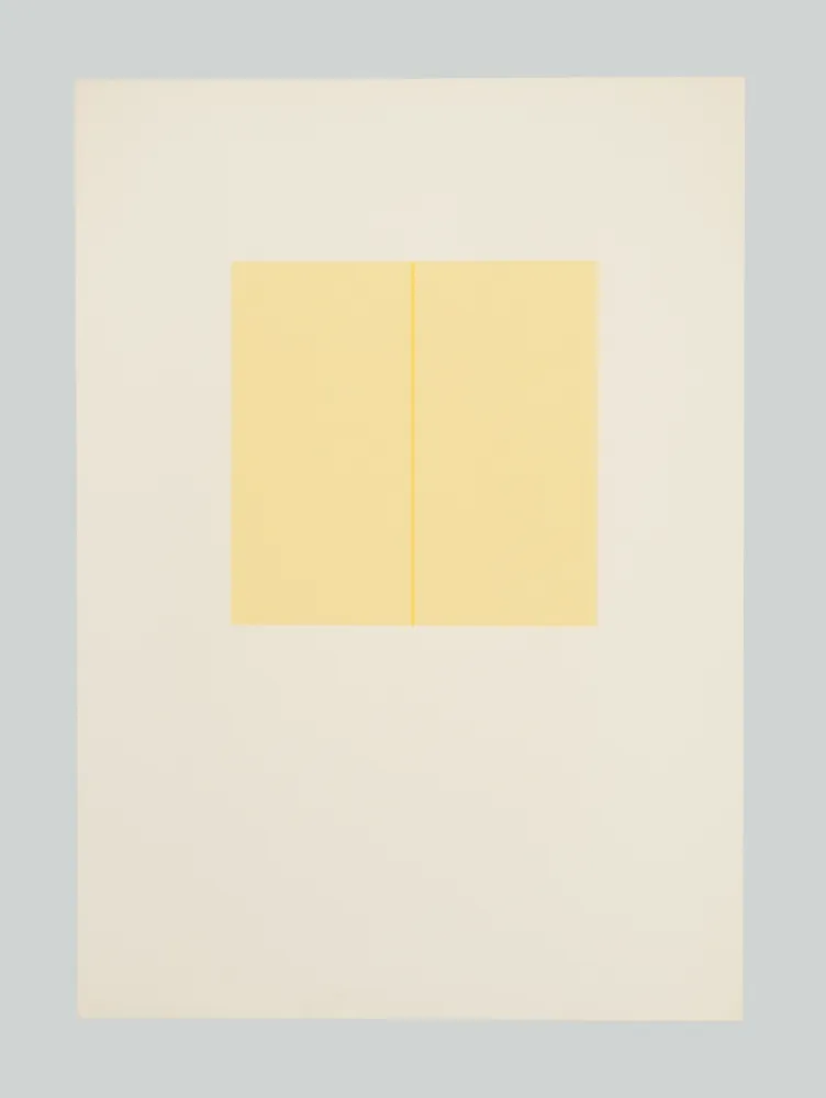 Siebdruck Calderara - E poi (Tav. 1)