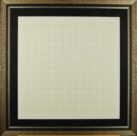 Siebdruck Calderara - Green Squares