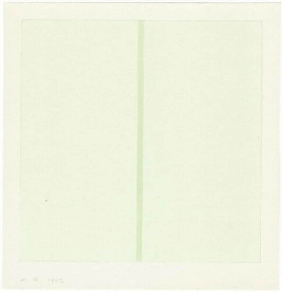 Siebdruck Calderara - Lens Fine Art - Tav. 1