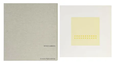 Siebdruck Calderara - Luce spazio immagine (Cartella di 8 serigrafie)