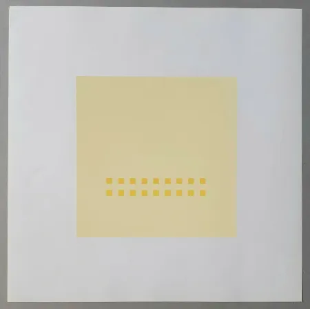 Siebdruck Calderara - Luce spazio immagine (Tav. 5)