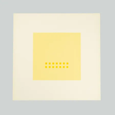 Siebdruck Calderara - Luce spazio immagine (Tav. 6)