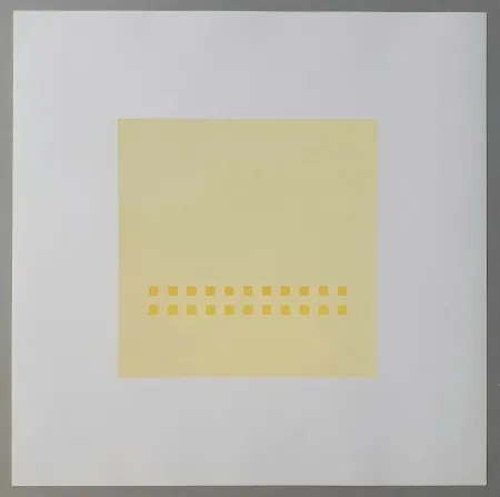 Siebdruck Calderara - Luce spazio immagine (Tav. 7)