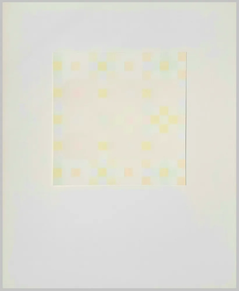 Siebdruck Calderara - Momenti no.2