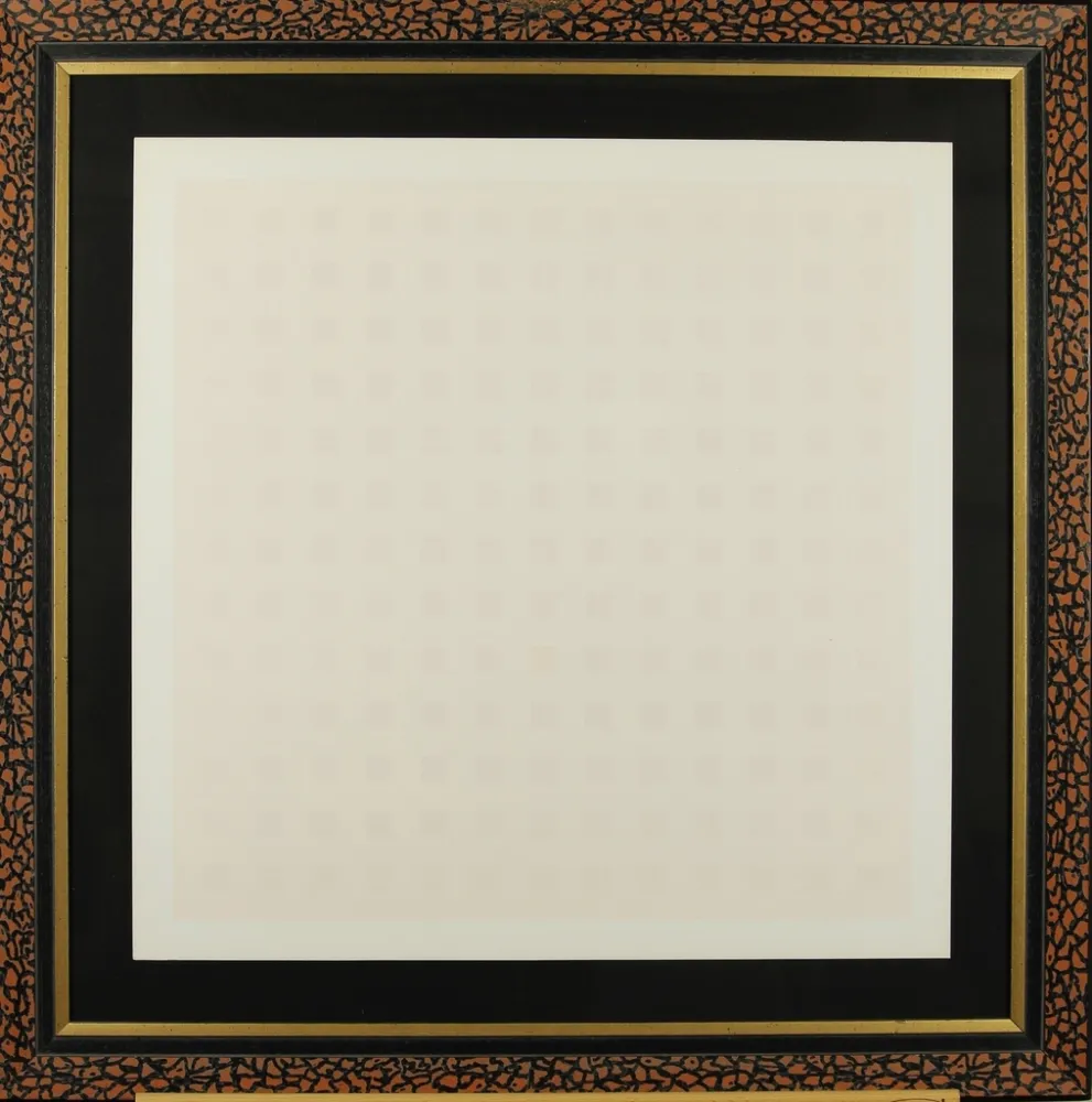 Siebdruck Calderara - Pink squares