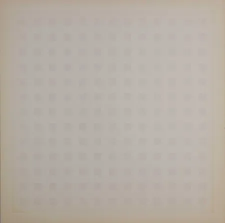 Siebdruck Calderara - Untitled