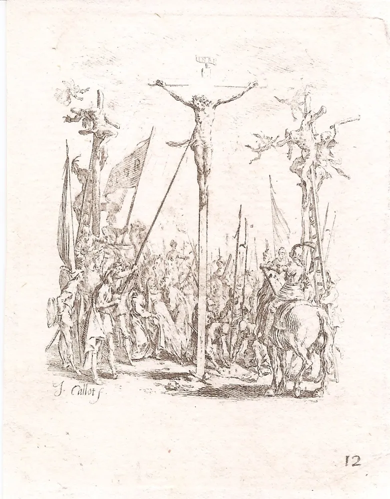 Stich Callot - La petite passion (The Small Passion, complete set of 12 etchings)