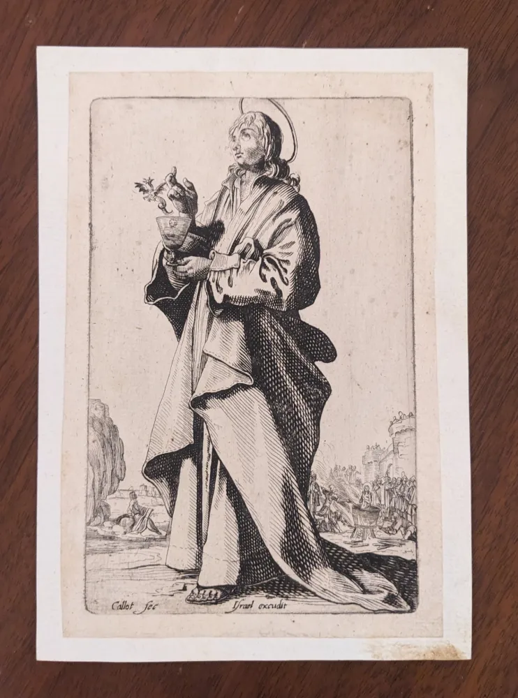 Stich Callot - St. John the Evangelist
