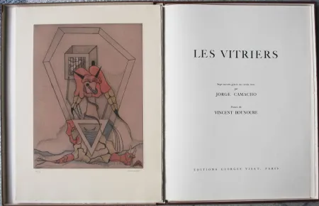 Radierung Und Aquatinta Camacho  - Les Vitriers