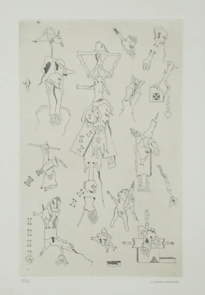 Radierung Und Aquatinta Camacho  - Titre inconnu