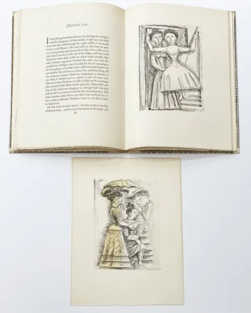 Illustriertes Buch Campigli - Theseus