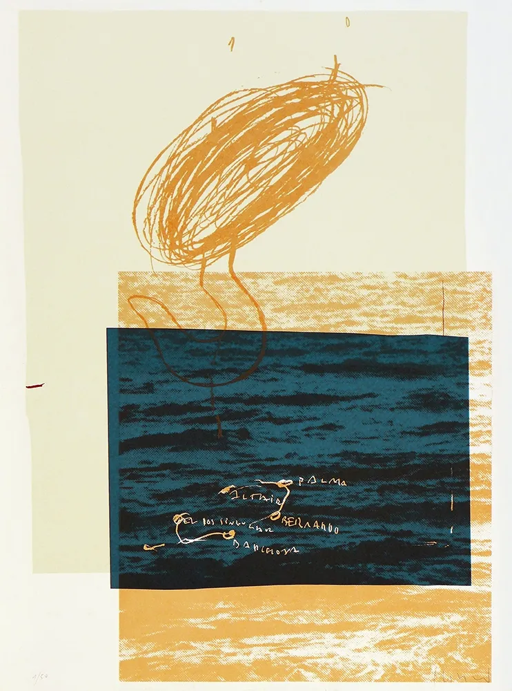 Siebdruck Cano - D'aigua la Idea