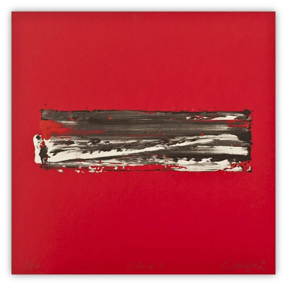 Digitale Druckgrafik Canogar - Clave I.