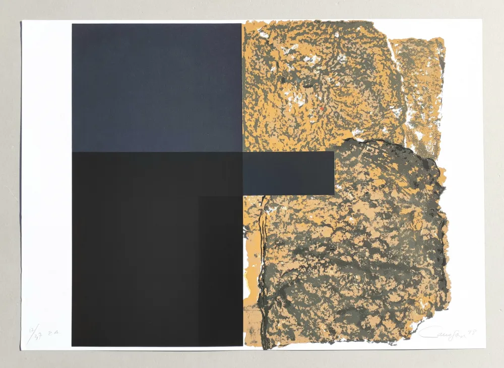 Siebdruck Canogar - Composizione