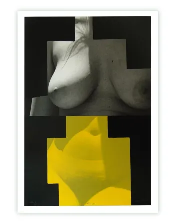 Siebdruck Canogar - Puerta