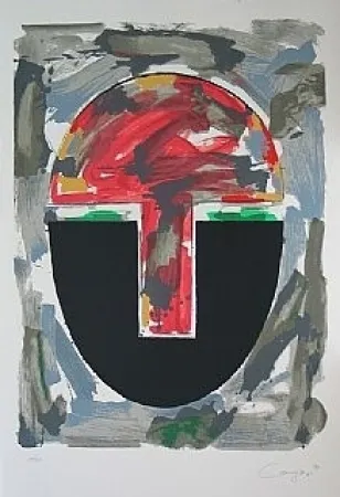 Siebdruck Canogar - Sans titre