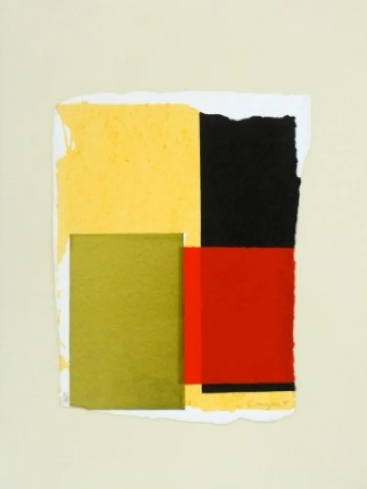 Siebdruck Canogar - Sin Titulo