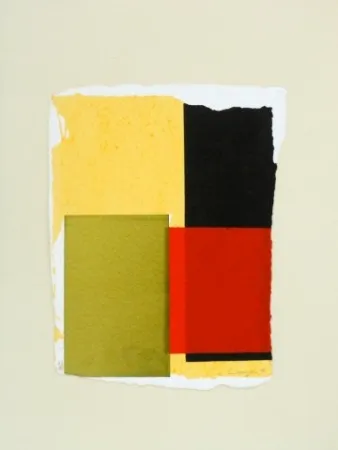 Siebdruck Canogar - Sin Titulo