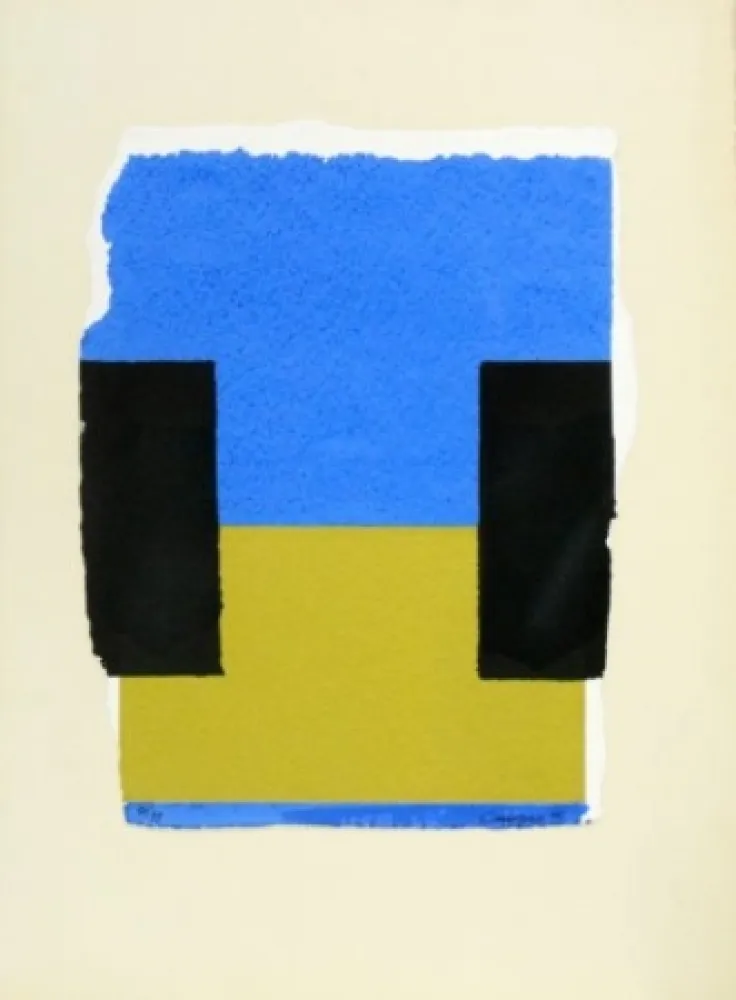 Siebdruck Canogar - Sin Titulo