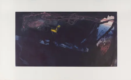 Radierung Und Aquatinta Capa - Azul marino