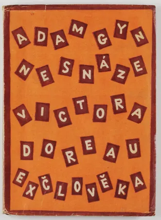 Linolschnitt Capek - Nesnáze Victora Doreau Exčlověka