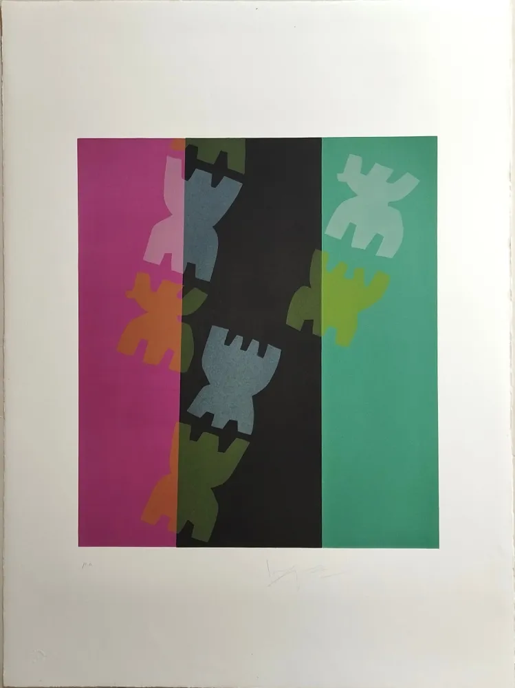 Lithographie Capogrossi - Quarzo 2