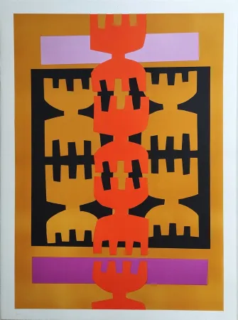 Lithographie Capogrossi - Quarzo 4