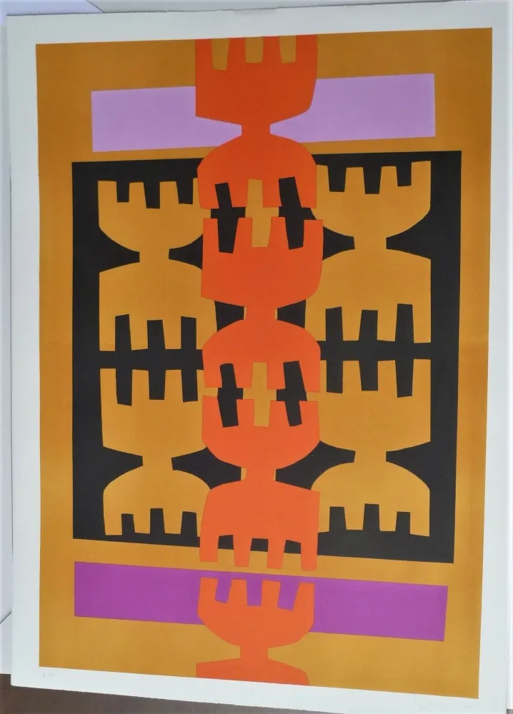 Lithographie Capogrossi - Quarzo 4