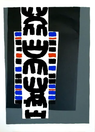 Siebdruck Capogrossi - Serigraphie