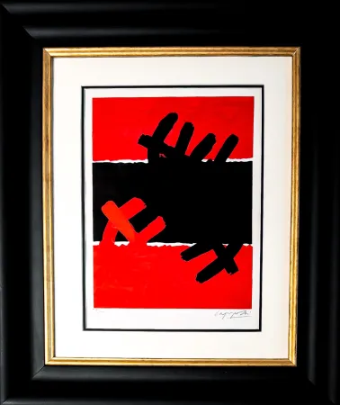 Lithographie Capogrossi - Untitled