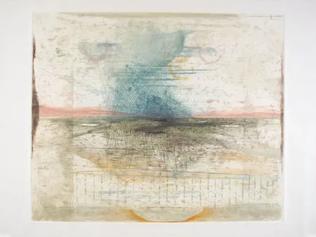 Radierung Und Aquatinta Carcan - Le vent du Nord (Receuil 