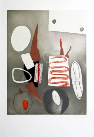 Radierung Und Aquatinta Carle - In two directions