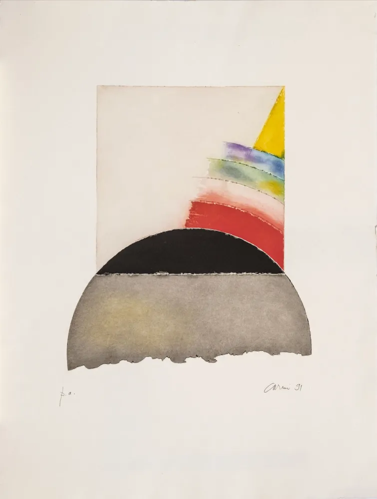 Radierung Und Aquatinta Carmi - Senza titolo