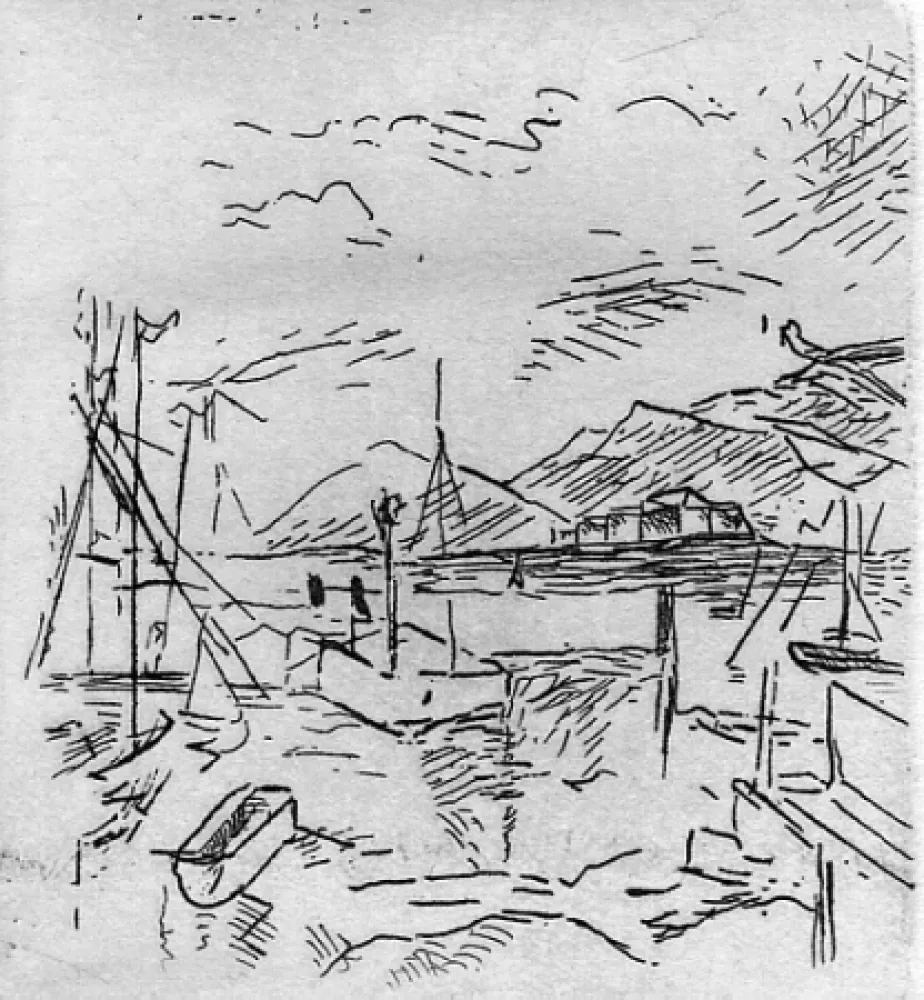 Stich Carra - Piccolo molo I, 1924