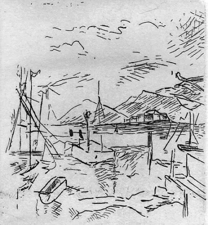 Stich Carra - Piccolo molo I, 1924