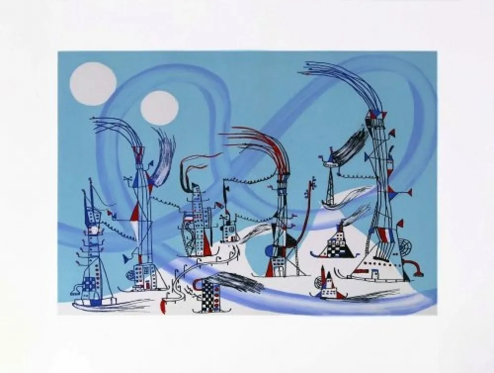 Radierung Und Aquatinta Carter - A super cell arctic vortex ripped........